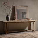 LuxeCraft Flip Top Console Table