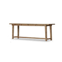 LuxeCraft Flip Top Console Table