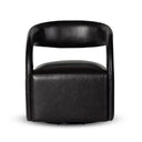 Vesper Hawkins Swivel Chair - Sonoma Black