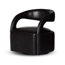 Vesper Hawkins Swivel Chair - Sonoma Black