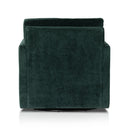 Verity Olson Swivel Chair - Emerald Worn Velvet