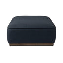 Aurelia Sinclair Cocktail Ottoman - Fresno Cobalt