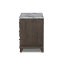 Verity Odette Nightstand - Aged Belgium Bleach