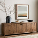 Aveline 6 Door Sideboard - Weathered Oak