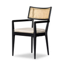 Aveline Britt Dining Armchair - Brushed Ebony