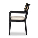 Verity Britt Dining Armchair - Brushed Ebony