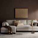 Luxe Haven Lawrence 2-Piece Sectional W Chaise - Left Arm Facing Nova Taupe