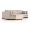Vellora Lawrence 2-Piece Sectional W Chaise - Left Arm Facing Nova Taupe
