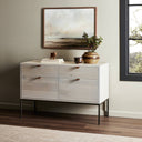 Hestia Trey Modular Wide Filing Cabinet - Dove Poplar