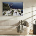 Aetherial IL Canille by Slim Aarons - 48X32 White Maple Floater