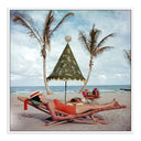 Artistry Luxe Palm Beach Idyll by Slim Aarons - 48X48 White Maple Floater