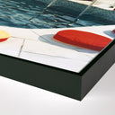 Vista Penthouse Pool by Slim Aarons - 24X24 Black Maple