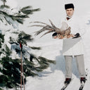 Luminara Skiing Waiters by Slim Aarons - 48X48