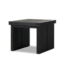 Finch End Table - Worn Black Veneer