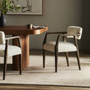 Vesper Dining Armchair - Sheepskin Natural