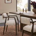 Vesper Dining Armchair - Sheffield Ivory