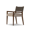 Aurelia Ferris Dining Armchair - Nubuck Charcoal