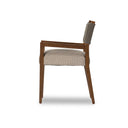 Aurelia Ferris Dining Armchair - Nubuck Charcoal