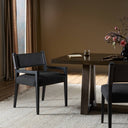 Aurelia Ferris Dining Armchair - Palermo Black
