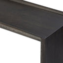 Verity Glenview Console Table - Smoked Black Oak