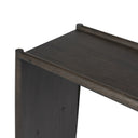 Verity Glenview Console Table - Smoked Black Oak