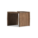 Aurelian Glenview End Table - Weathered Oak