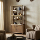 Verity Glenview Bookcase - Weathered Oak