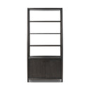 Verity Glenview Bookcase - Smoked Black Oak
