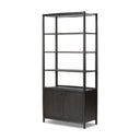 Verity Glenview Bookcase - Smoked Black Oak