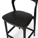 Luxe Amare Bar Counter Stool - Counter Sonoma Black