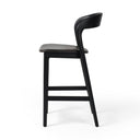 Luxe Amare Bar Counter Stool - Counter Sonoma Black