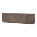 Haven Warby Media Console - Worn Oak Veneer