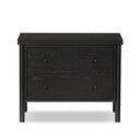 Verity Roark Nightstand - Ebony Oak Veneer
