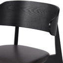 Vesper Franco Dining Chair - Black Sonoma Black