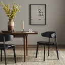 Vesper Franco Dining Chair - Black Sonoma Black