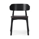 Vesper Franco Dining Chair - Black Sonoma Black