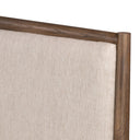 Solstice Bed - King Weathered Oak Veneer