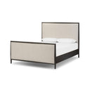 Verity Glenview Bed - Queen Cracked Smoked Black Veneer