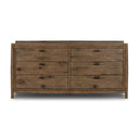 Aurelia Glenview 6 Drawer Dresser - Weathered Oak