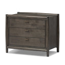 Glenview Nightstand - Smoked Black Oak