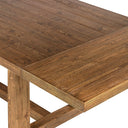 Versatile Otto Extension Dining Table - Waxed Pine