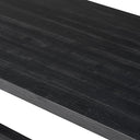 Versatile Otto Extension Dining Table - Black Pine