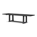 Versatile Otto Extension Dining Table - Black Pine