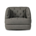 Luxe Haven Paul Swivel Chair - Antigo Slate