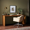 Solstice Posada Desk - Amber Oak Veneer