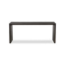Solstice Posada Desk - Worn Black Oak Veneer