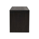 Aveline Posada Desk - Worn Black Oak Veneer