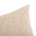 Luxe Living Stonewash Linen Pillow - 22X22 Hasselt Taupe