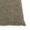 Luxe Living Stonewash Linen Pillow - 22X22 Hasselt Olive Green