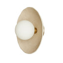 Modern Organic Ceramic Sconce